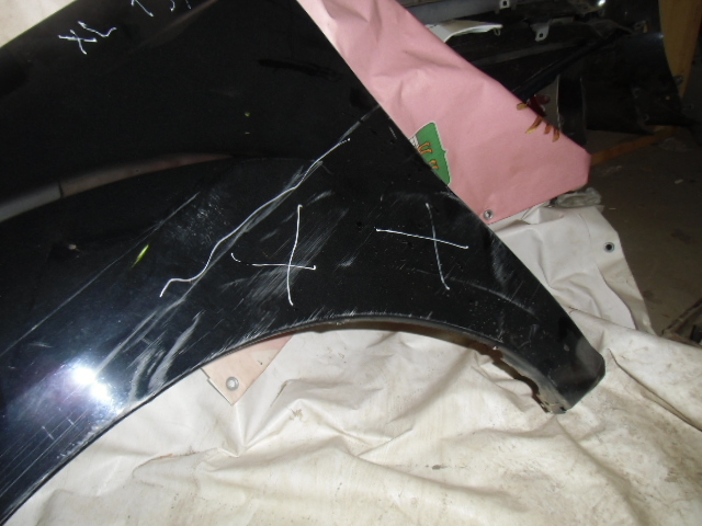 Крыло переднее левое Mitsubishi Outlander 2 2006-2009 на Mitsubishi Outlander 2