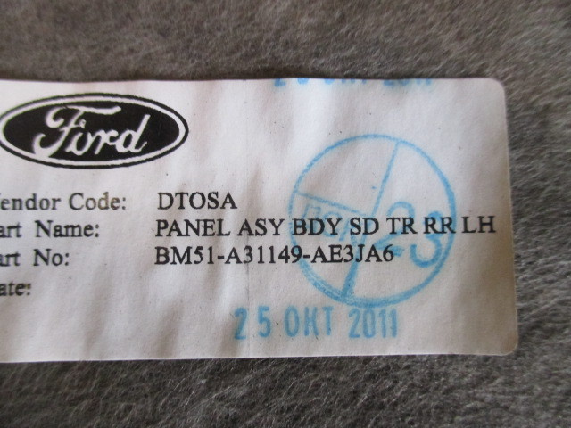 Обшивка багажника Ford Focus 3 2011-2015 на Ford Focus 3