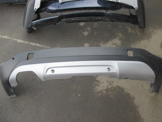 Накладка заднего бампера под номер на BMW X1 (E84)
