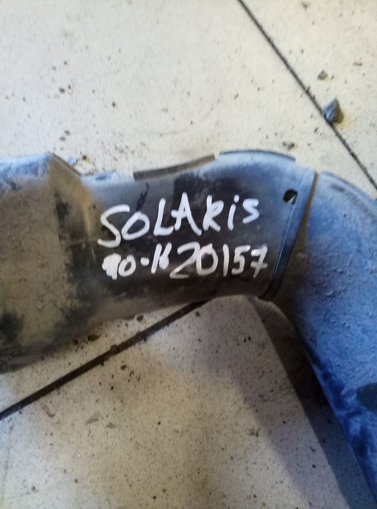 Горловина топливного бака Hyundai Solaris 2011-2016 на Hyundai Solaris 