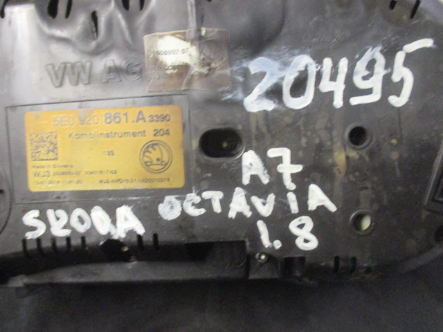 Спидометр Skoda Octavia A7 2013-н.в. на Skoda Octavia A7