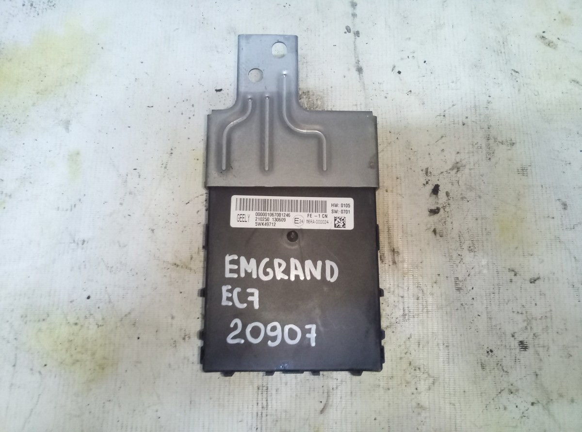 Блок комфорта GEELY EMGRAND EC7>   1067001246 на Geely Emgrand EC7 