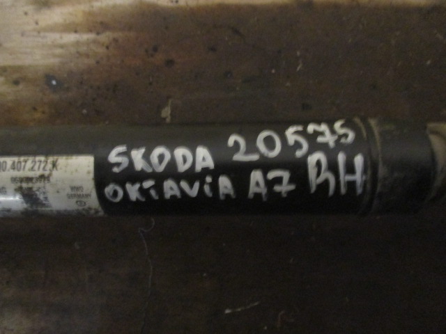 Полуось передняя правая Skoda Octavia A7 2013-н.в. 5Q0407272K 1,8 на Skoda Octavia A7