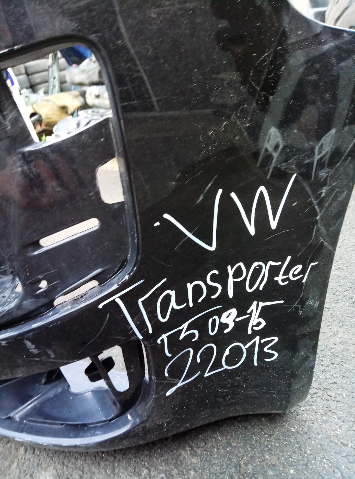 Бампер передний VW TRANSPORTER 3 на Volkswagen Transporter 3 (T5)