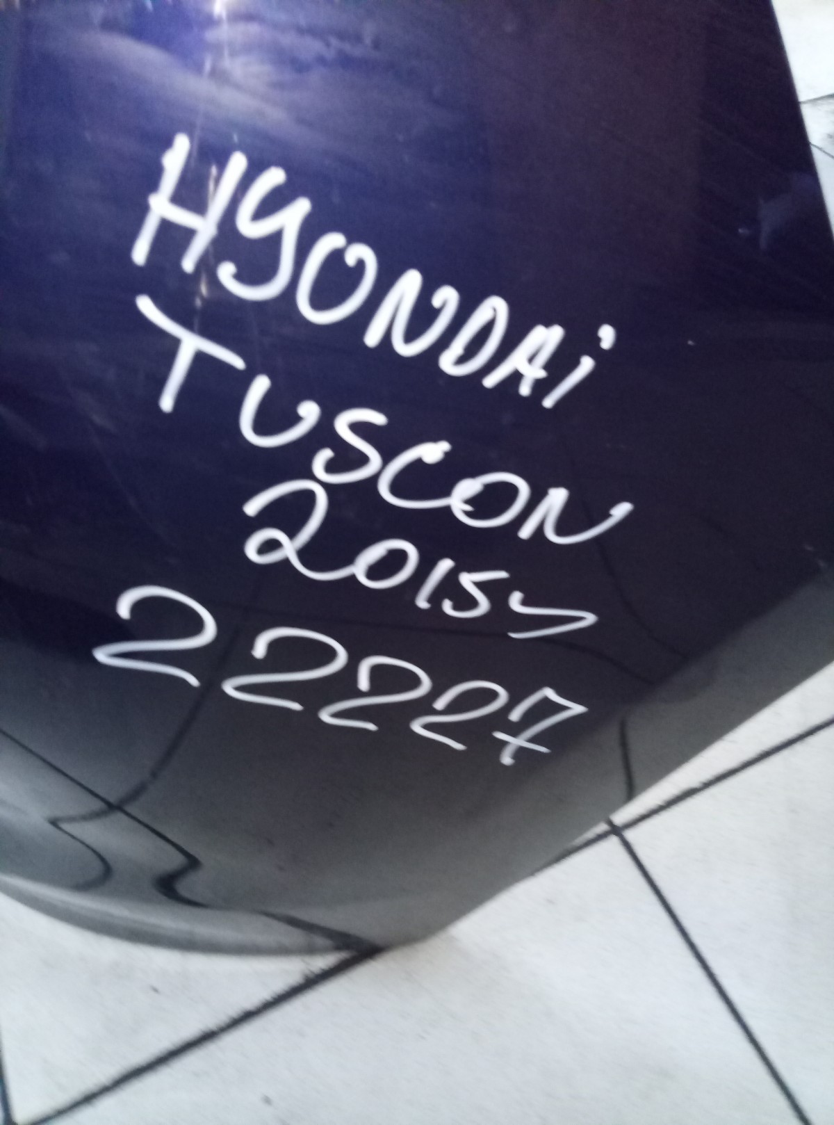 Бампер задний Tucson 3  на Hyundai Tucson 3