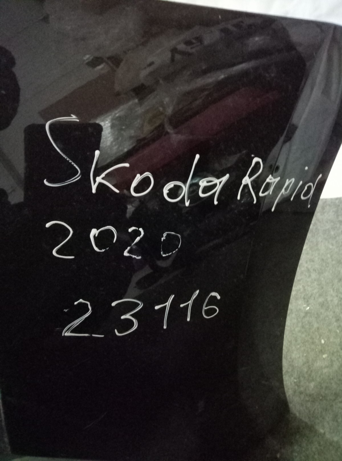 Бампер передний Skoda Rapid 2 на Skoda Rapid 