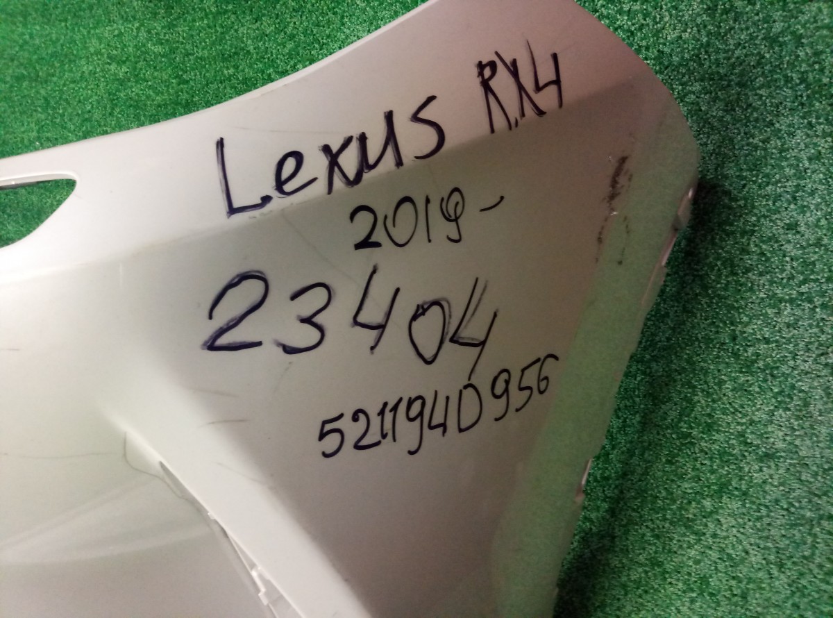 Бампер  передний Lexus RX 4 2019 521194859 Решетка целая!!! на Lexus RX 3