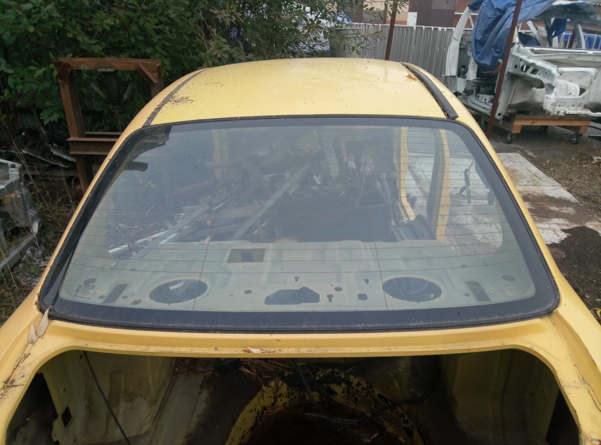 Задняя панель (rear cut) Chaevrolet Aveo T250 на Chevrolet Aveo T250