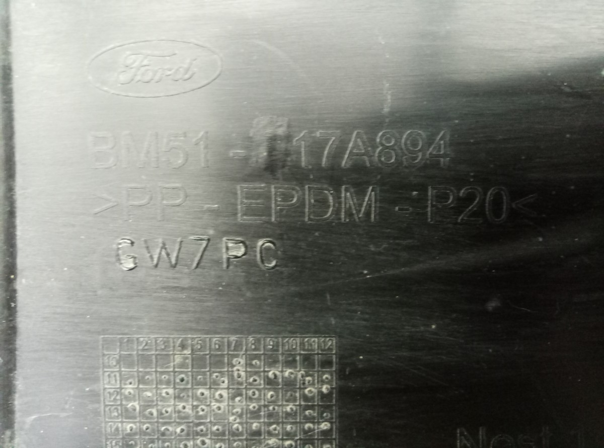 Юбка задняя Ford Focus 3 2011-2019 BM5117A894 на Ford Focus 3