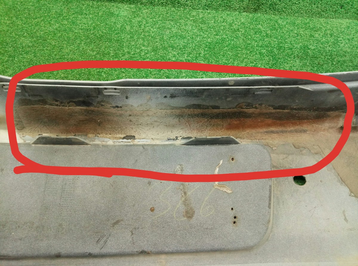 Бампер задний Golf 6 2009-2013 следы ремонта 5K6807421 на Volkswagen Golf VI