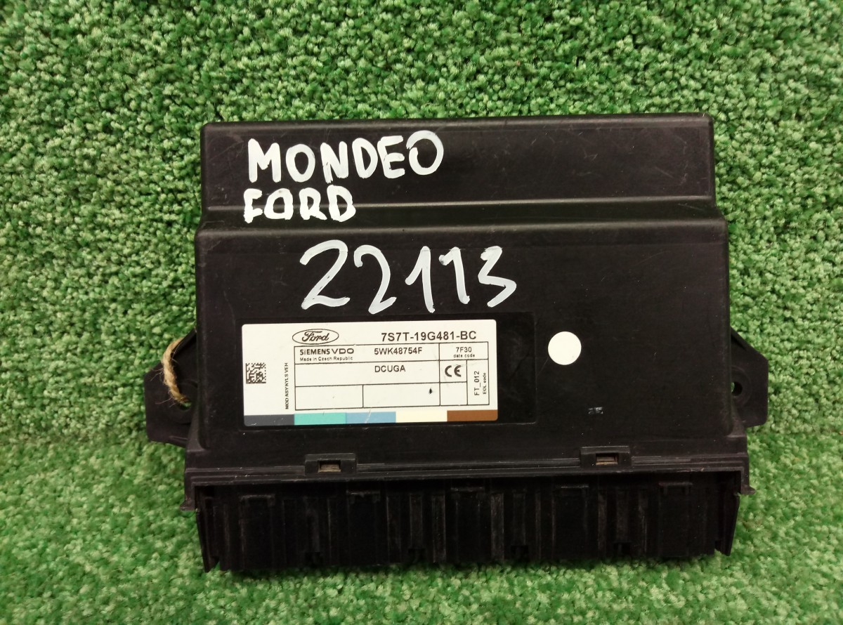  Блок комфорта Ford Mondeo 4   7S7T19G481BC  на Ford Mondeo 4