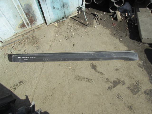 Накладка на порог (наружная) Mitsubishi Outlander 2 2006-2009 на Mitsubishi Outlander 2
