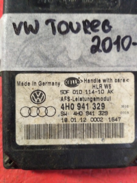 Блок ксеноновой лампы Volkswagen Touareg 2 2010-2014 на Volkswagen Touareg 2