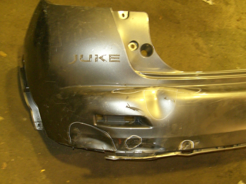 Бампер задний Nissan Juke  2010-2014 на Nissan Juke 