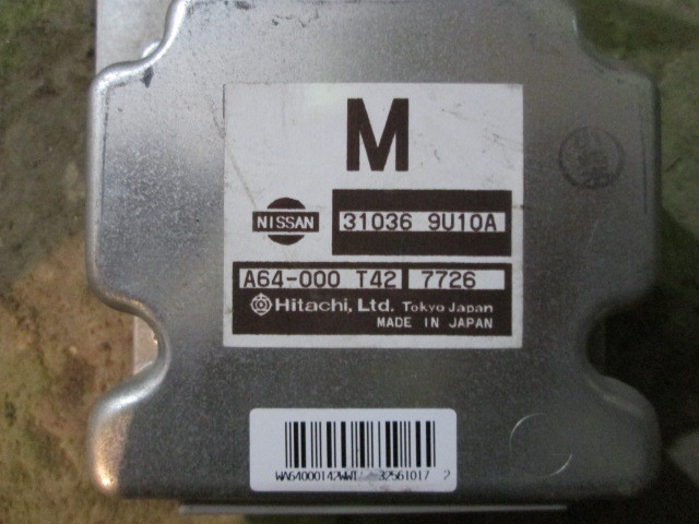 Блок управления АКПП Nissan Tiida C11 2004-2012     310369U10A на Nissan Tiida C11