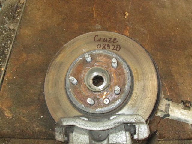 Диск тормозной передний вентилируемый правый Chevrolet Cruze 2009-2013 на Chevrolet Cruze