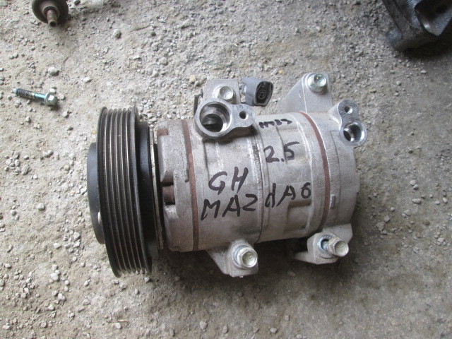 Компрессор системы кондиционирования на Mazda 6 (GH)