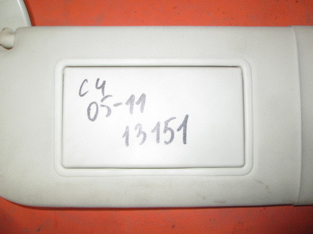 Козырек солнцезащитный (внутри) Citroen C4 I 2004-2014 на Citroen C4 I