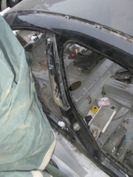 Порог со стойкой правый Citroen C4 I 2004-2014 на Citroen C4 I